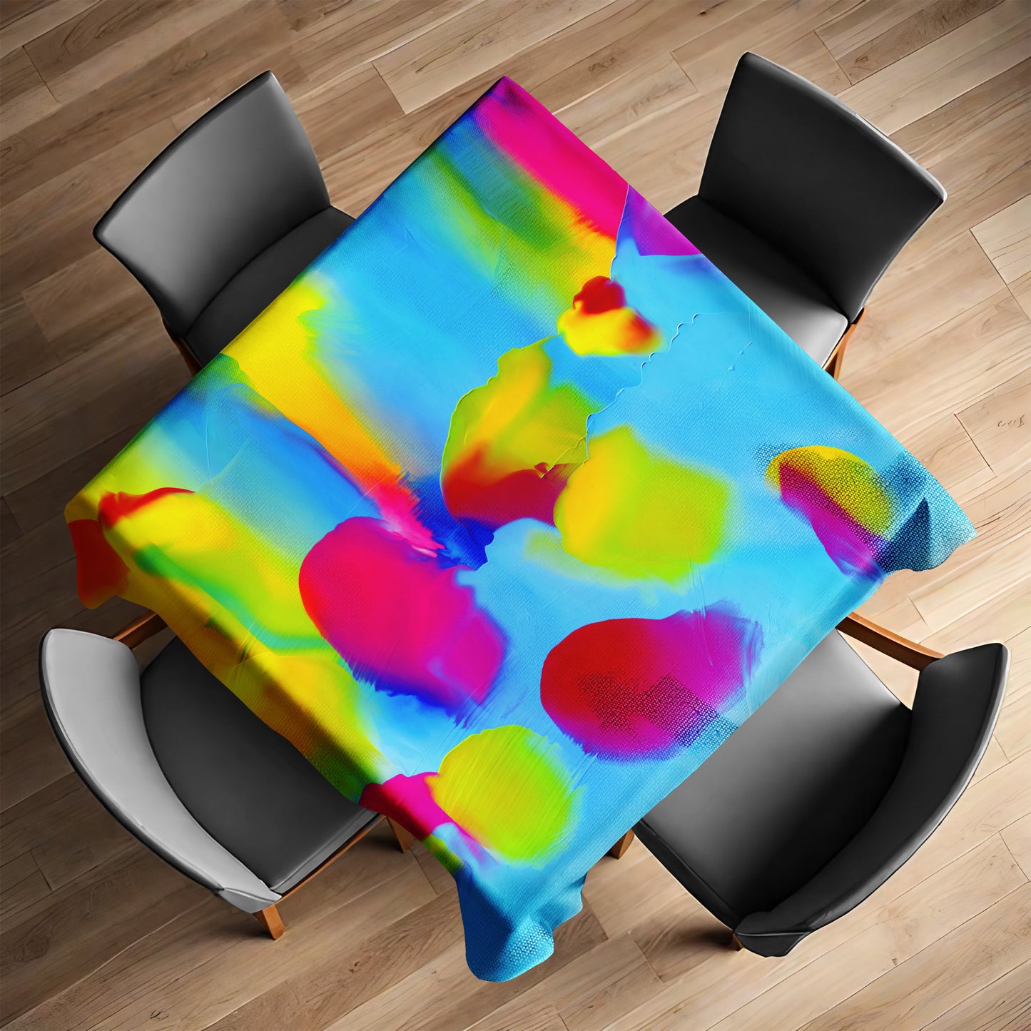 Canvas of Dreams Square Tablecloth