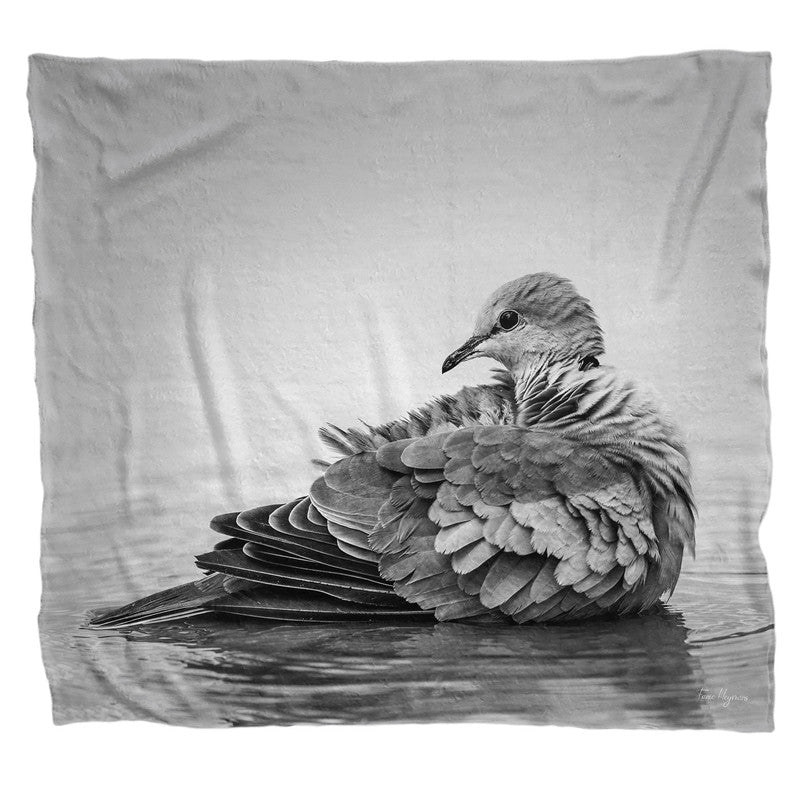 Cape Turtle Dove Light Weight Fleece Blanket By Fanie Heymans