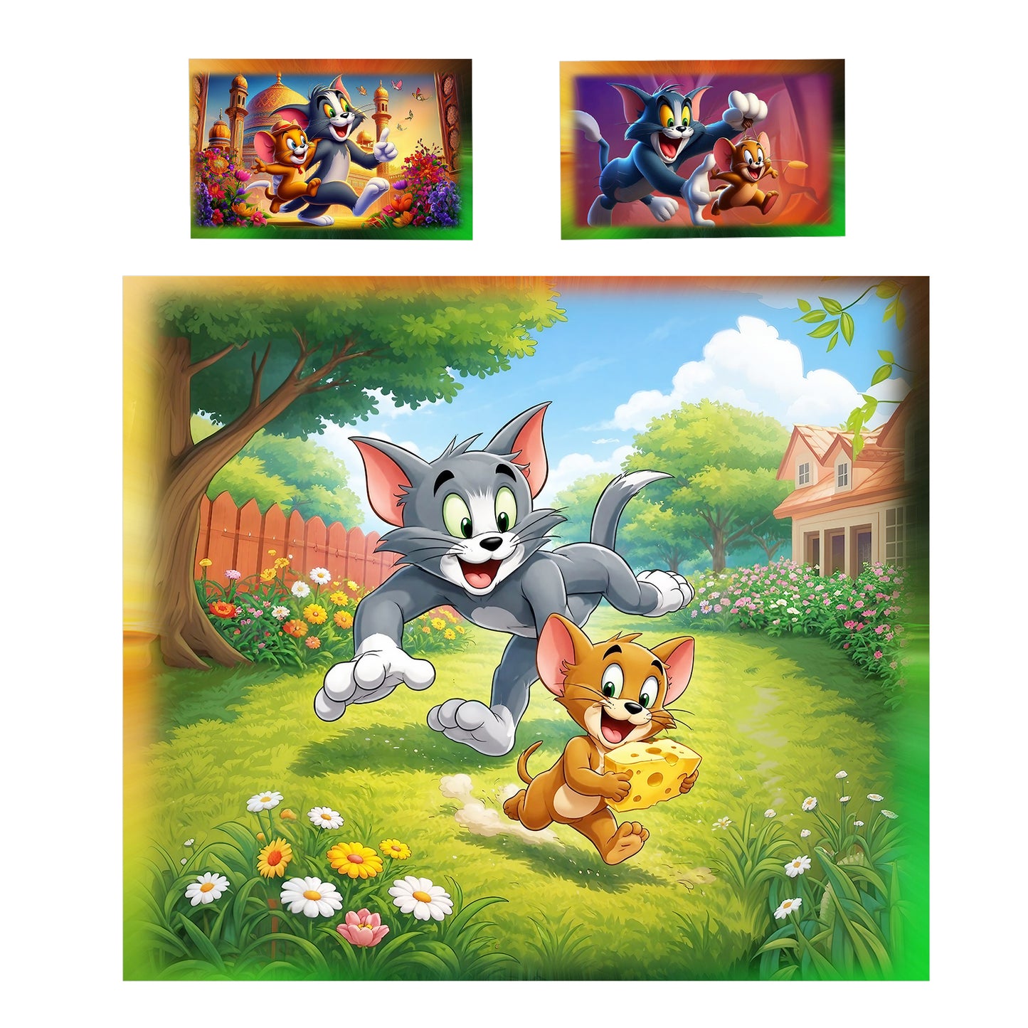Catch Him! Kids Duvet Cover Set