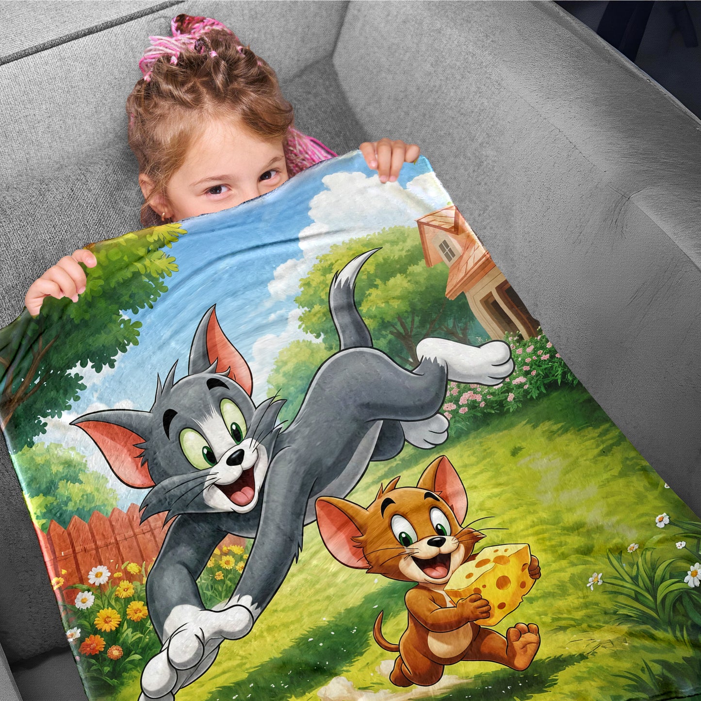 Catch Me If You Can Toddler Fleece Blanket