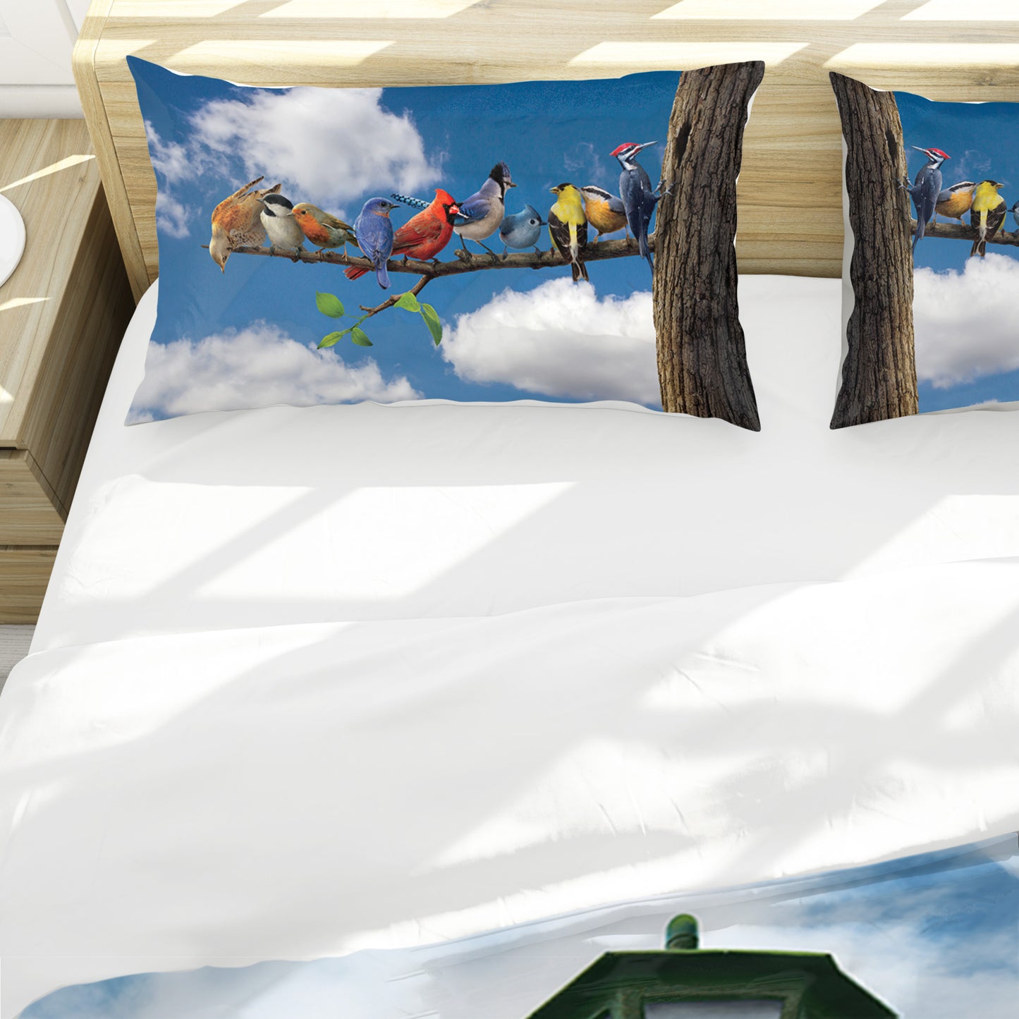 Cat to the Future Duvet Cover Set By Vincent Hie