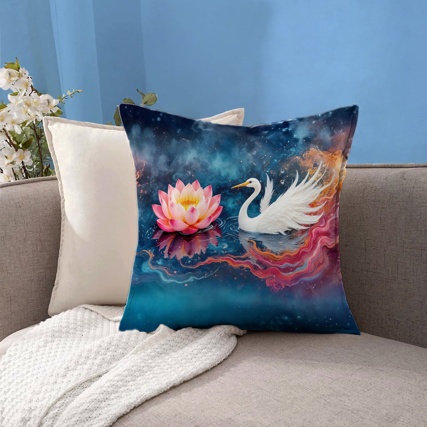 Celestial Stork Exclusive Range Cushions