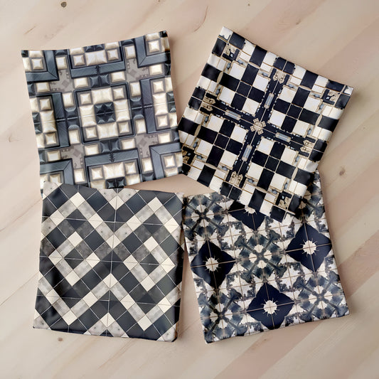 Celestial Tiles Luxury Scatter Covers (Set of 4)