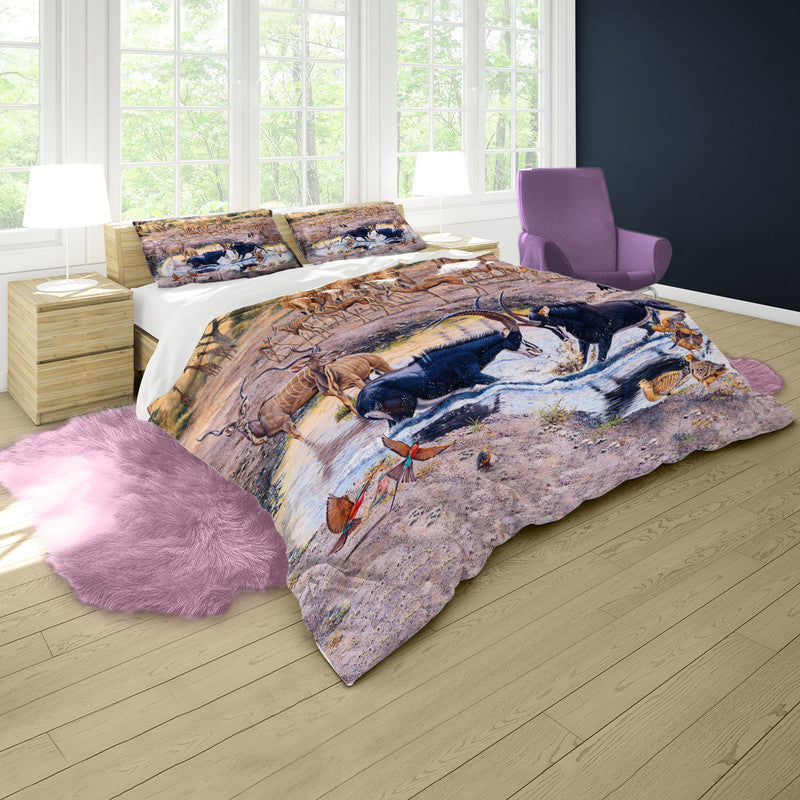 Challenge Accepted Duvet Cover Set by Delene Lambert