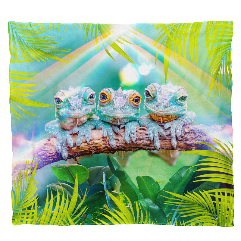 Chameleon Light Weight Fleece Blanket