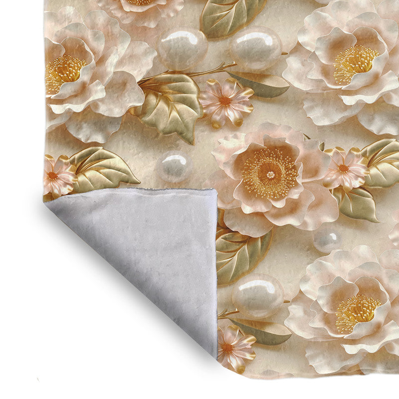 Champagne Rose Light Bed Throw