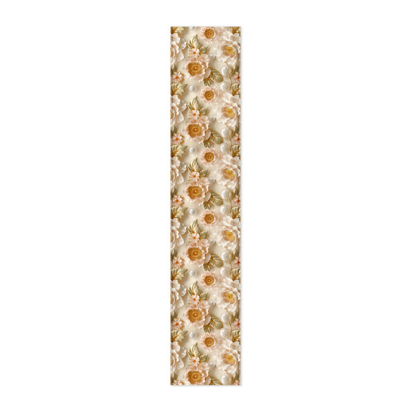 Champagne Peonies Runner Table Runner
