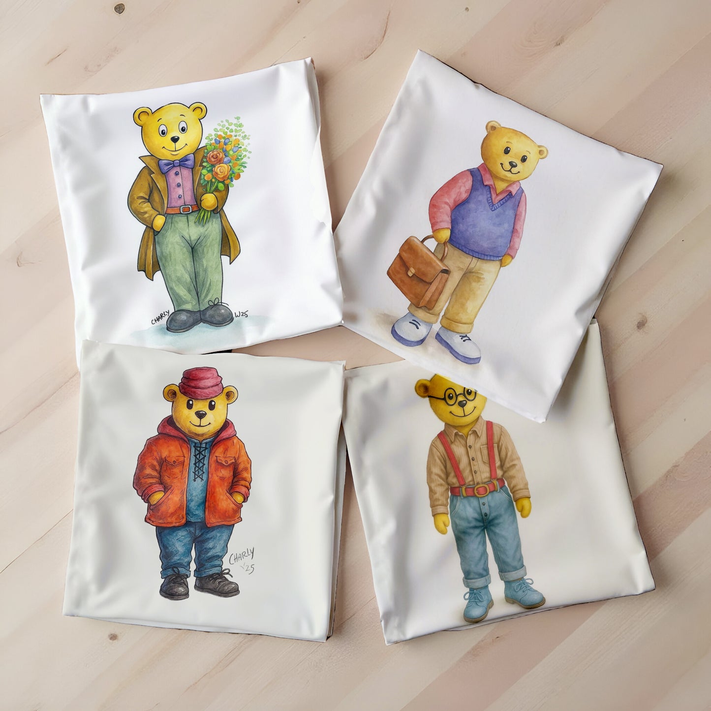 Charley by Wikus Hattingh Luxury Scatter Cover (Set of 4)