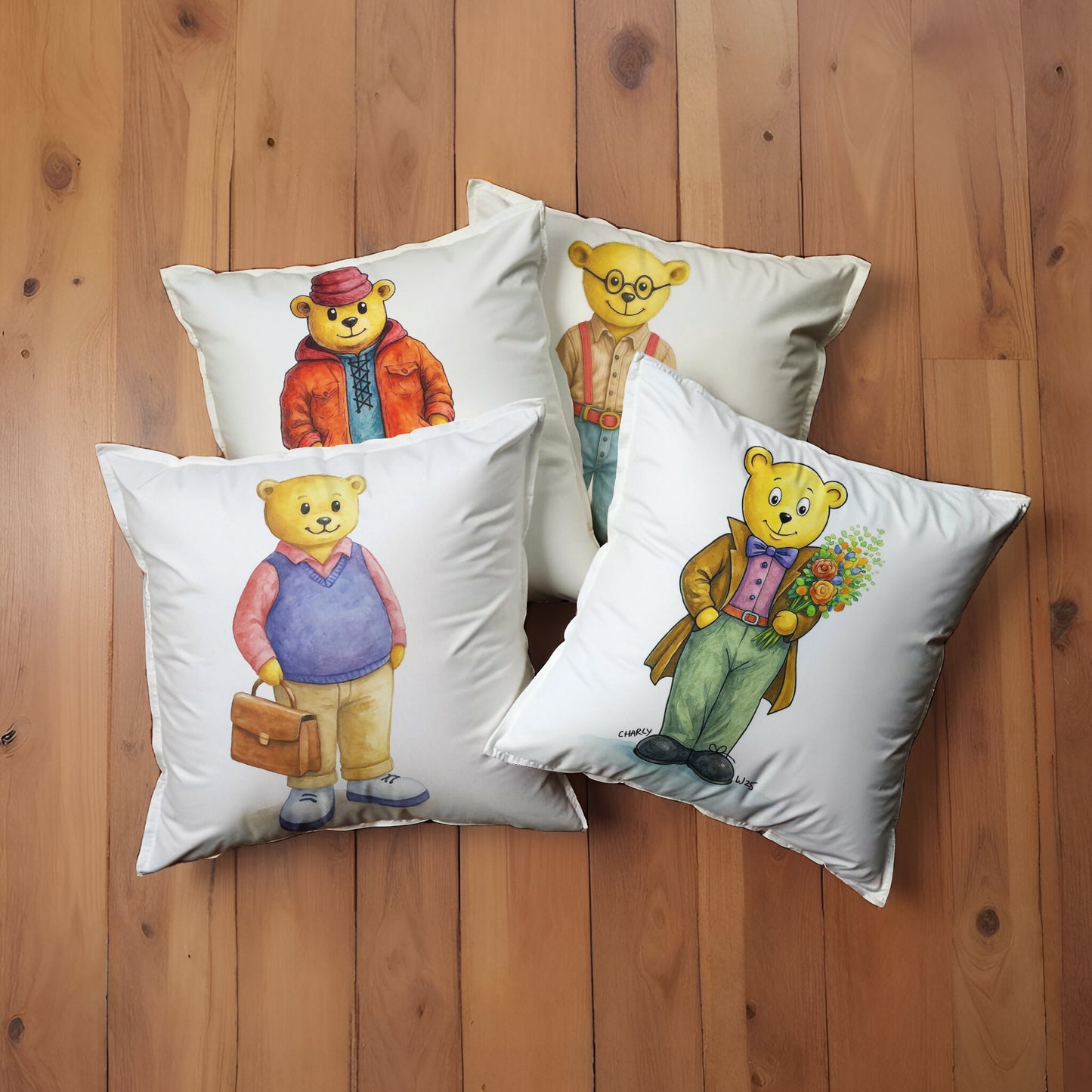 Charley by Wikus Hattingh Luxury Scatter Cover (Set of 4)