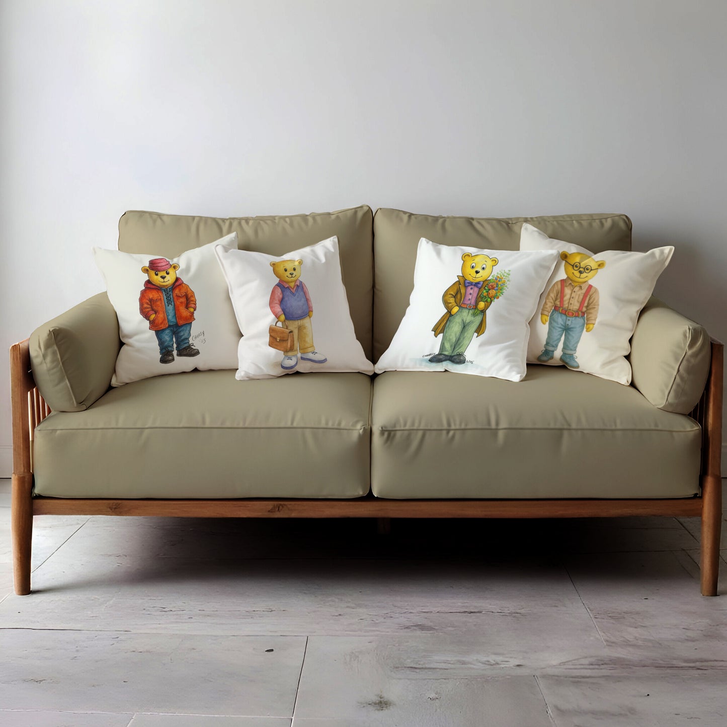 Charley by Wikus Hattingh Luxury Scatter Cover (Set of 4)
