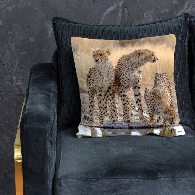 Cheetah Triplets Luxury Scatter By Annette Heymans