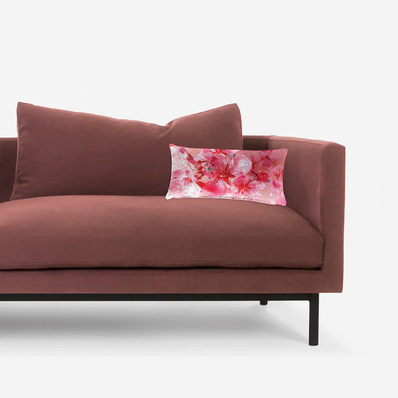 Cherry Blossoms Oblong Luxury Scatter