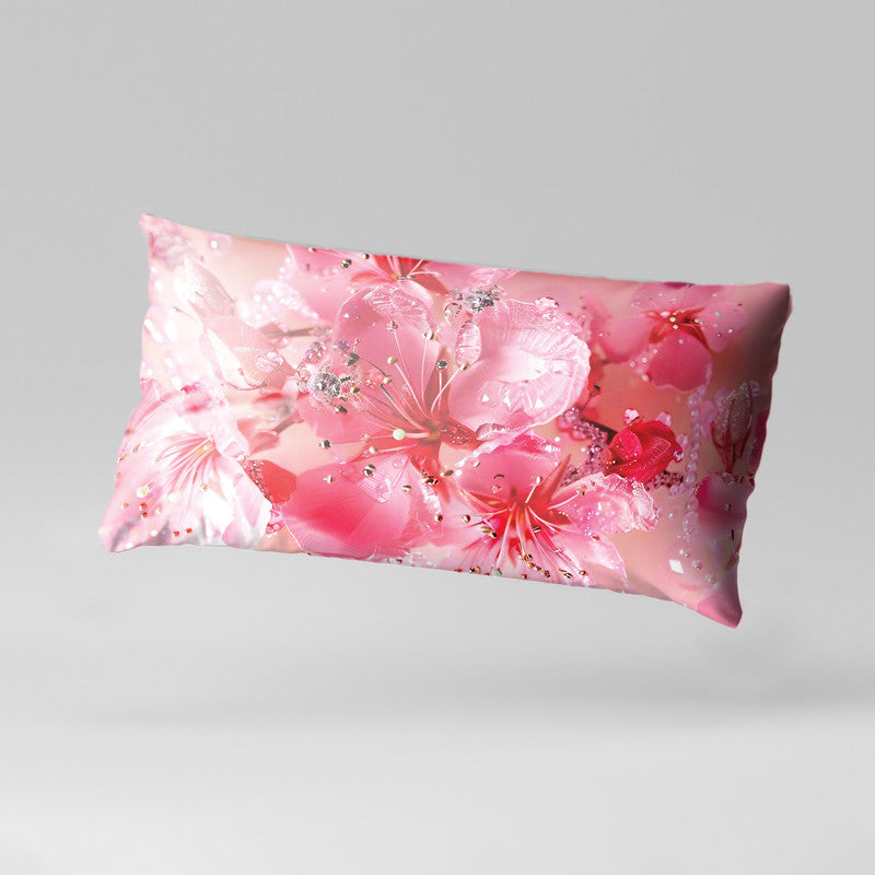 Cherry Blossoms Oblong Luxury Scatter