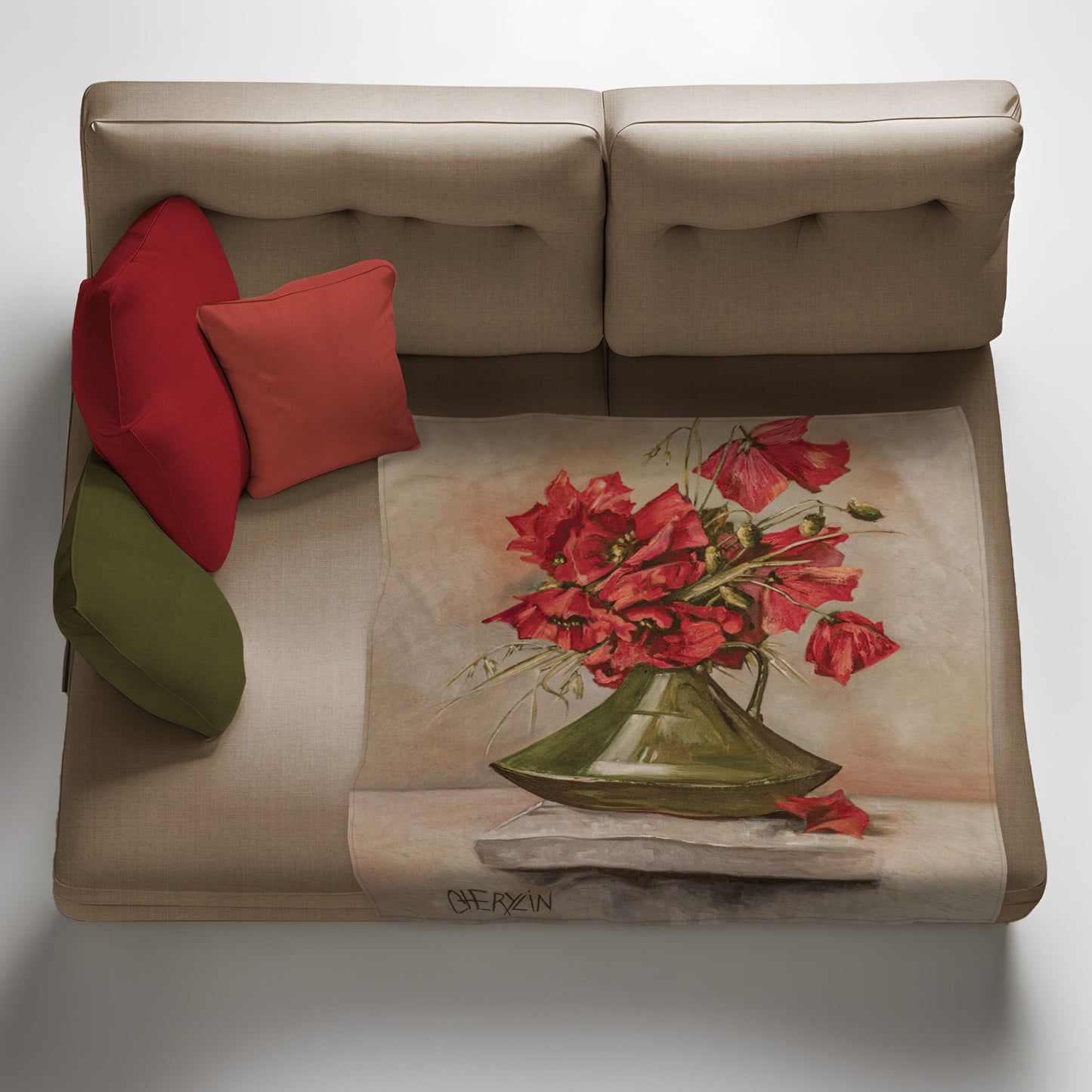 Passion Light Weight Fleece Blanket by Cherylin Louw