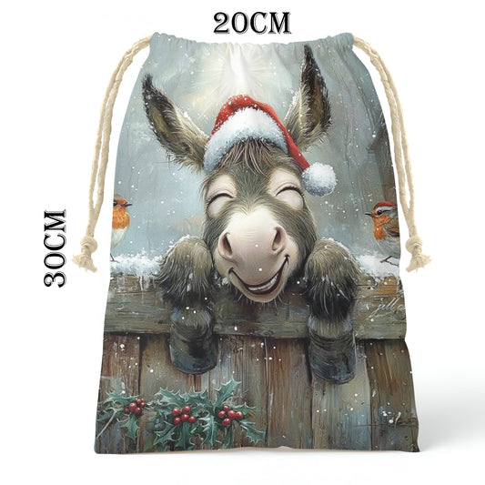 Christmas Donkey Gift Bag (Set of 3)