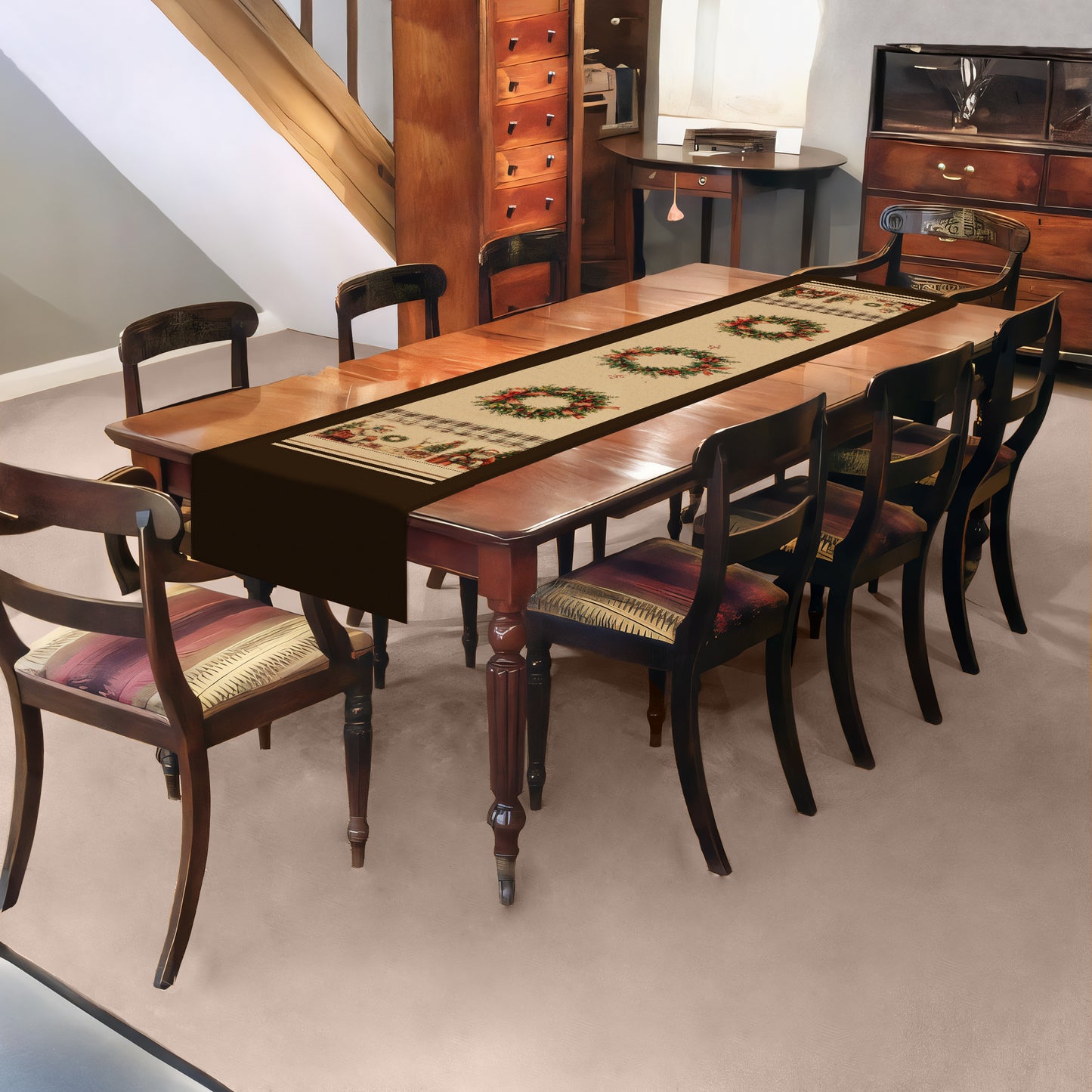 Christmas Is Here Table Runner