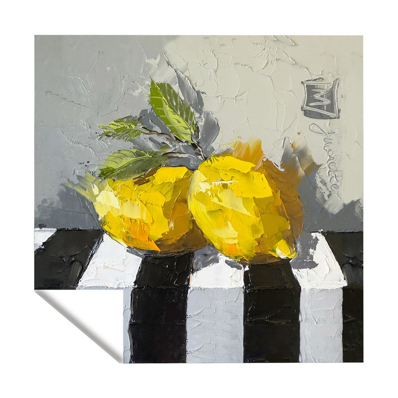 Citrus Essence Square Tablecloth by Juanette Menderoi