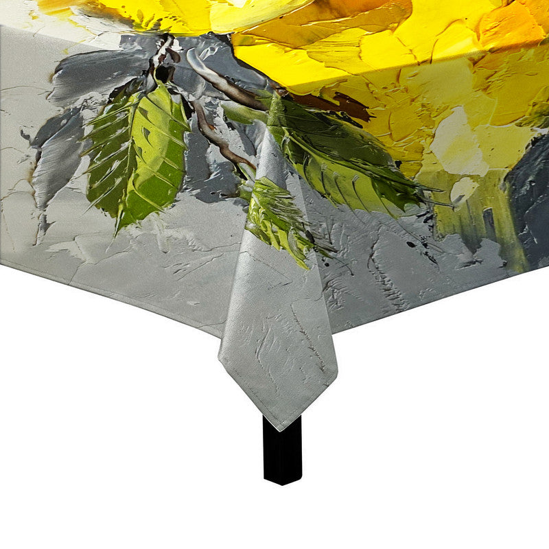 Citrus Essence Square Tablecloth by Juanette Menderoi