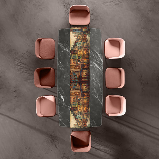 City Paintery Table Runner