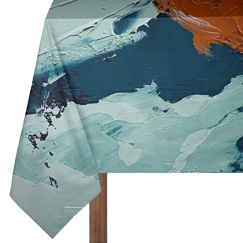 Close Up Clementine By Juanette Menderoi Rectangle Tablecloth
