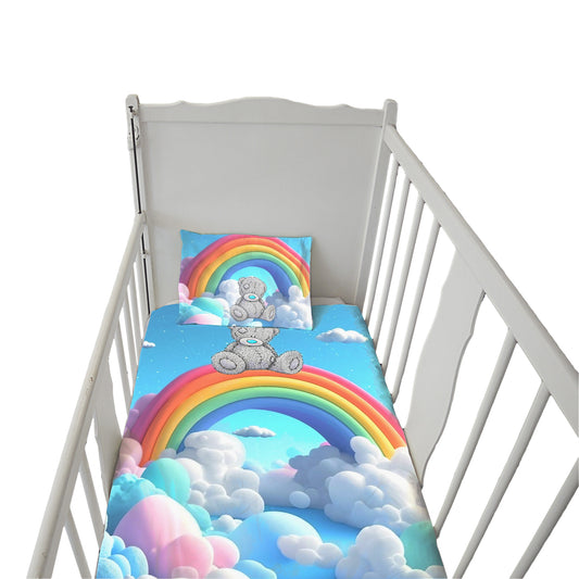 Cloud Bear Cub Cot Set