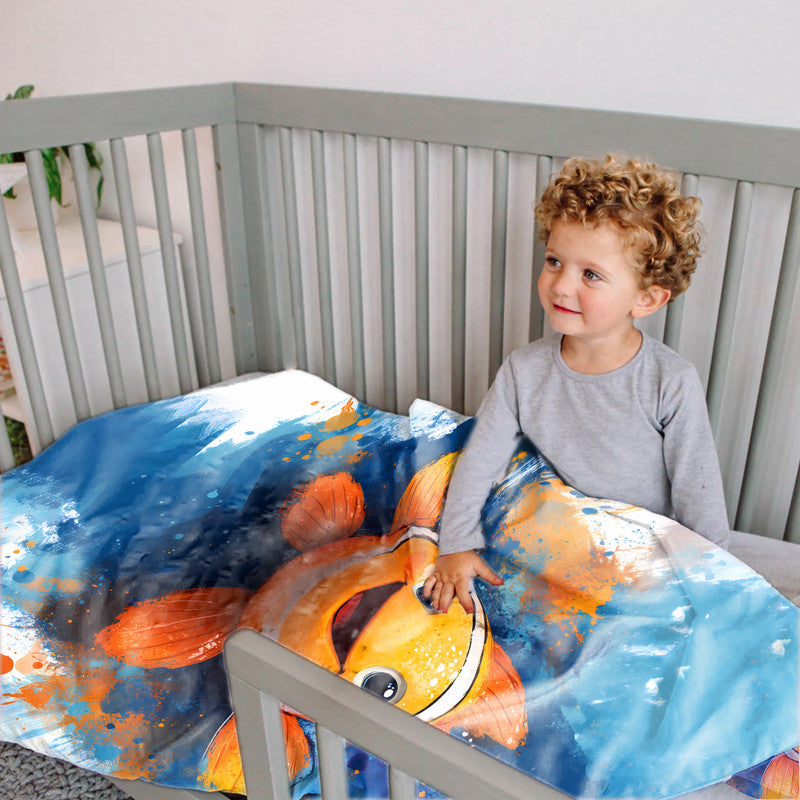 Clown Fish Cot Set by Wikus Schalkwyk