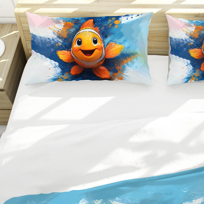 Clownfish Duvet Cover Set by Wikus Schalkwyk