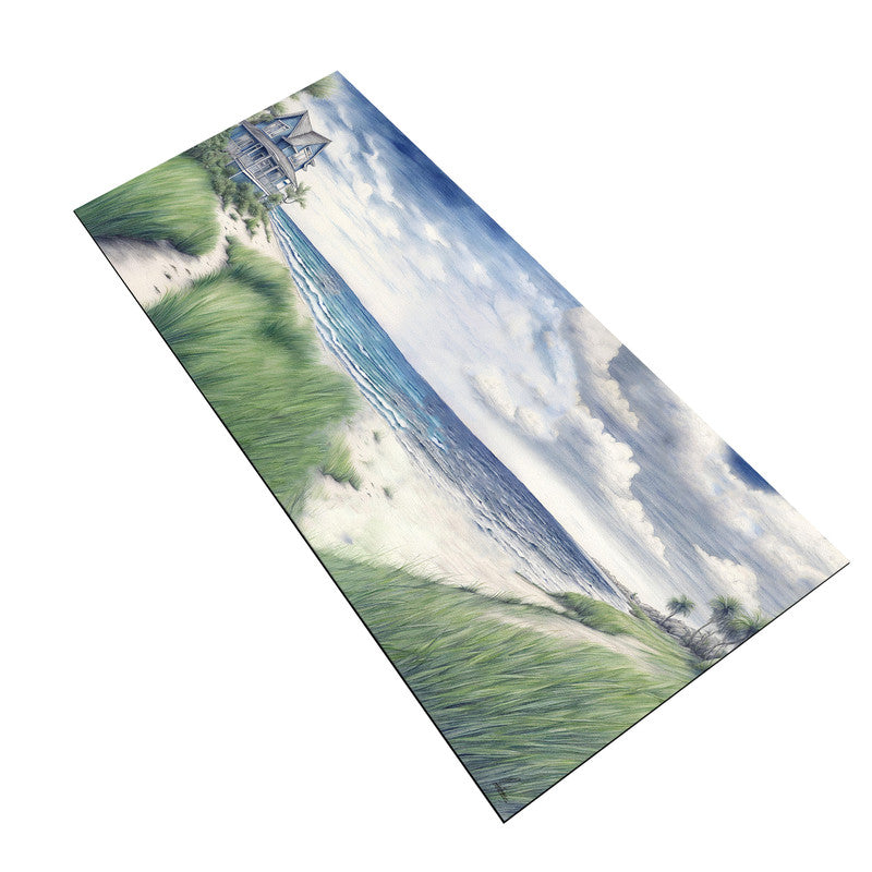 Coastal Haven Waveside Retreat Desk Pad by Nathan Pieterse