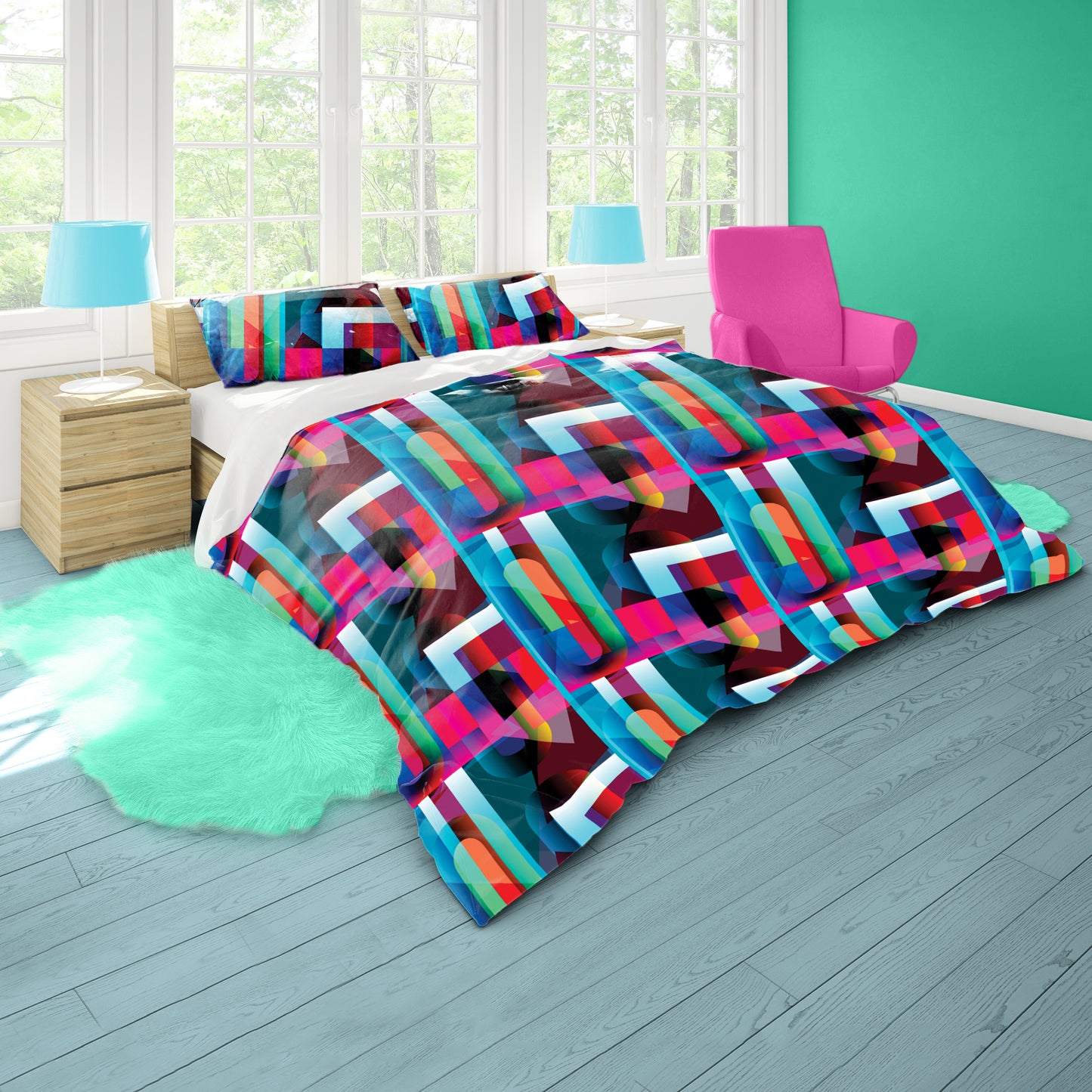 Colour Me Beautiful Duvet Cover Set
