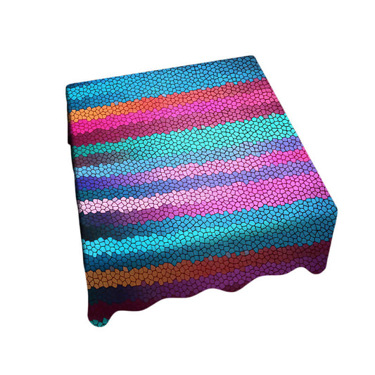Colour Of Mosaic Square Tablecloth