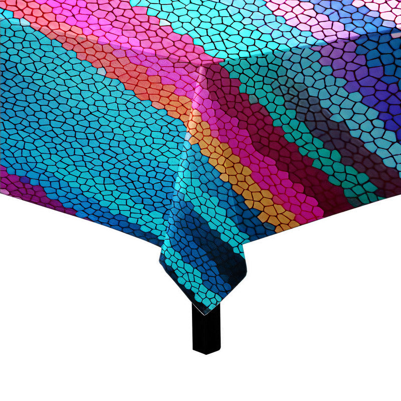 Colour Of Mosaic Square Tablecloth