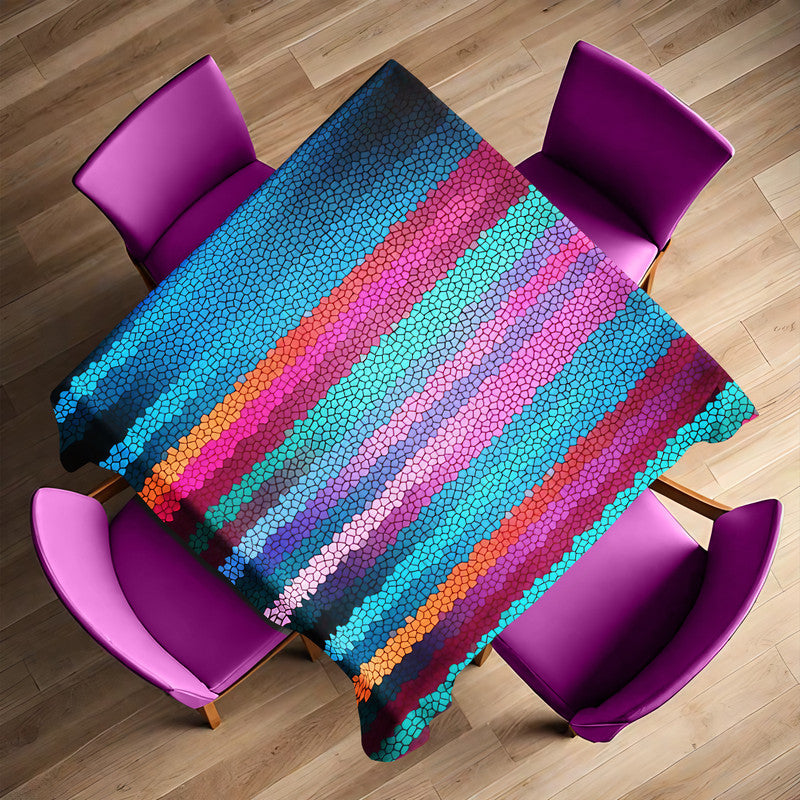 Colour Of Mosaic Square Tablecloth