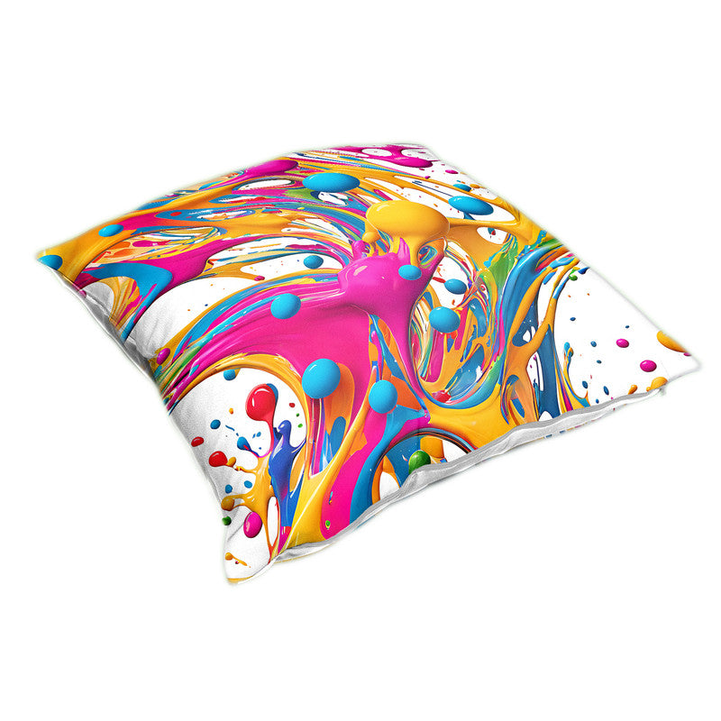 Colour Splash On White Luxury Scatter