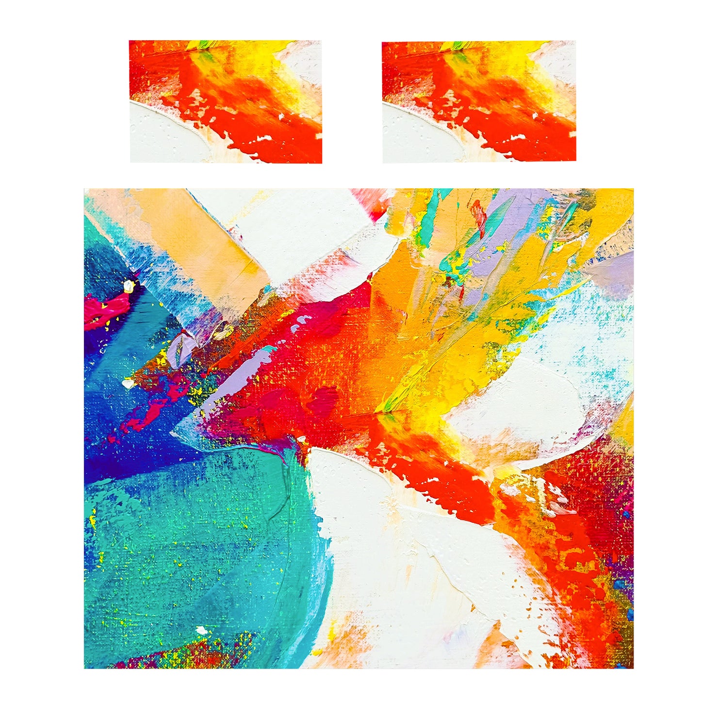 Colour Bloom Duvet Cover Set