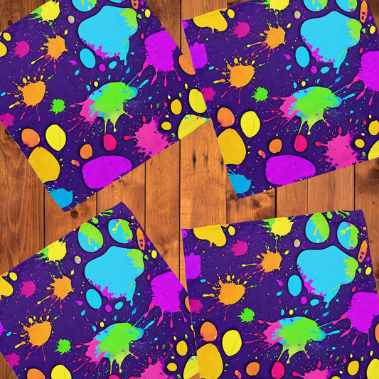 Colourful Abstract Splashes Napkins