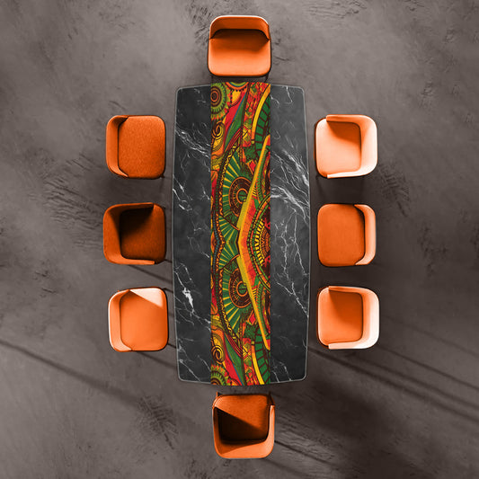 Colourful African Pattern Table Runner