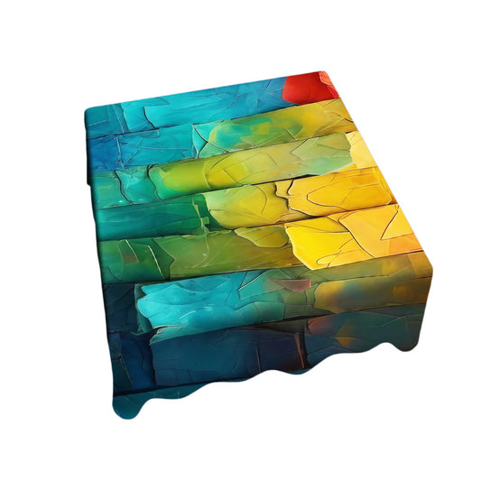 Colourful Bark Square Tablecloth