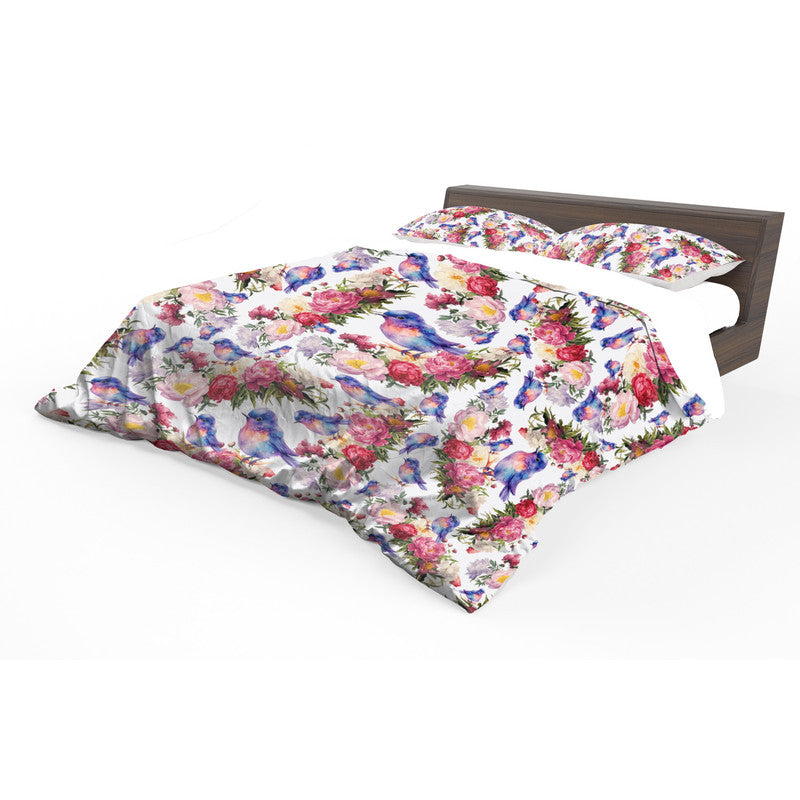 Colourful Birds Duvet Cover Set by Mark van Vuuren