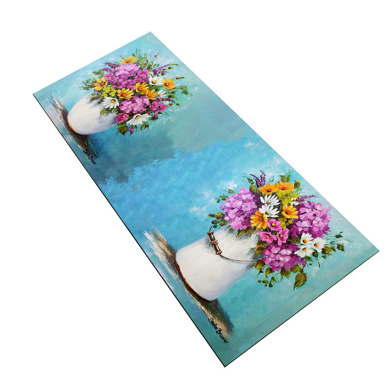 Colourful Bouquet of Flowers Large Desk Pad by Stella Bruwer