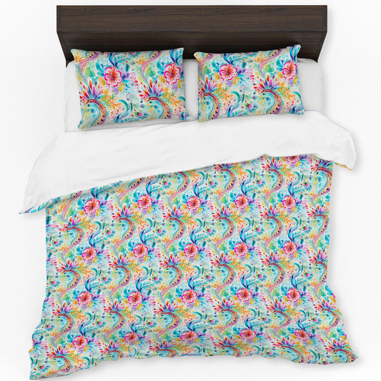 Colourful Curls Duvet Cover Set