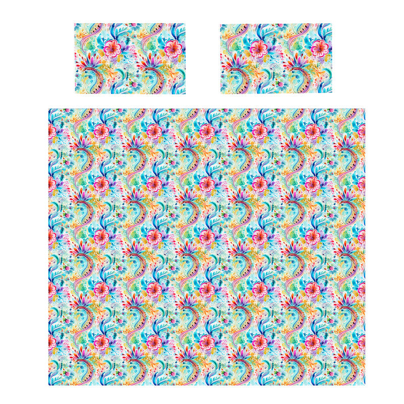 Colourful Curls Duvet Cover Set