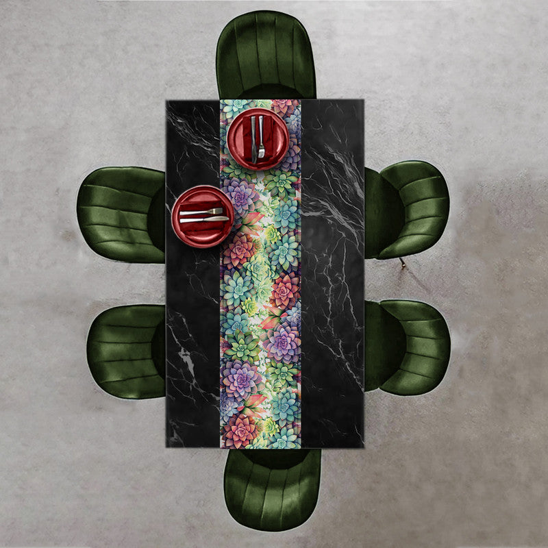 Colourful Succulents Table Runner by Mark van Vuuren