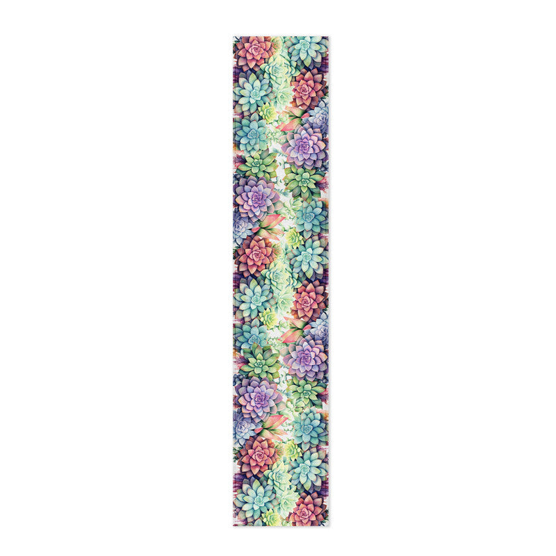 Colourful Succulents Table Runner by Mark van Vuuren