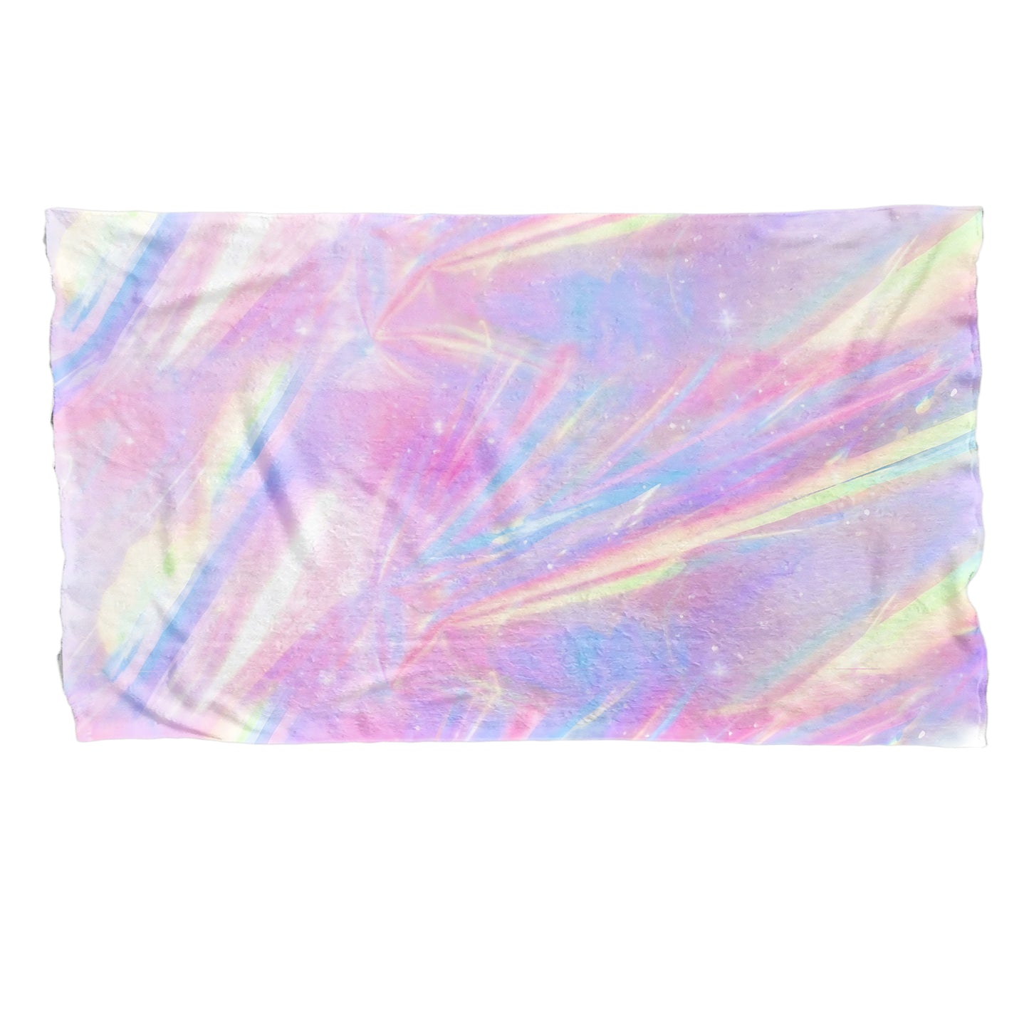 Pastel Beams Light Bed Throw