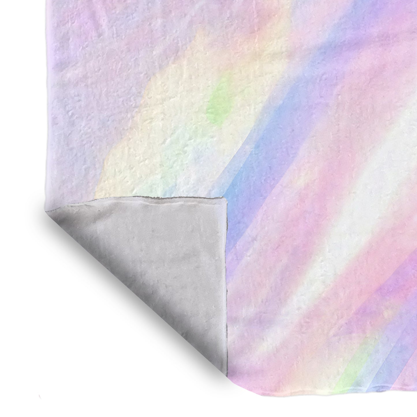 Pastel Beams Light Bed Throw