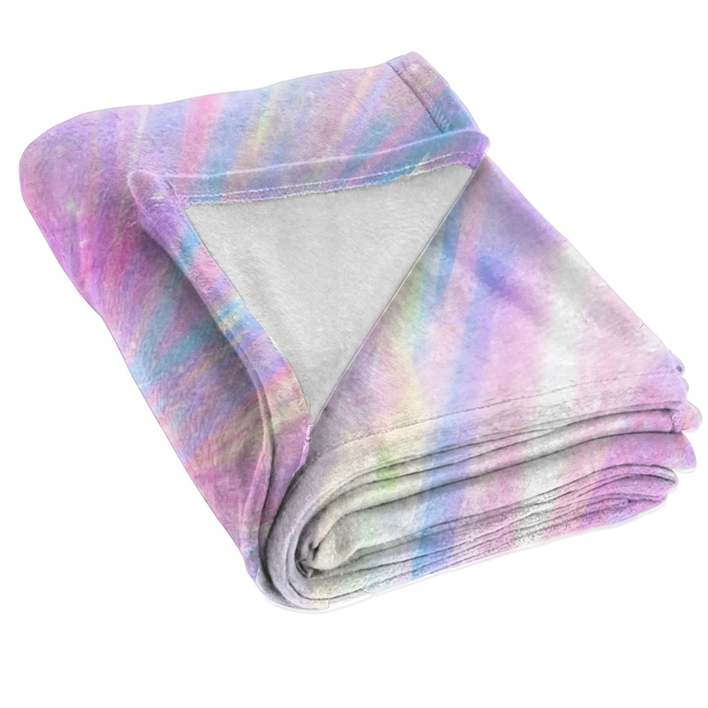Pastel Beams Light Bed Throw