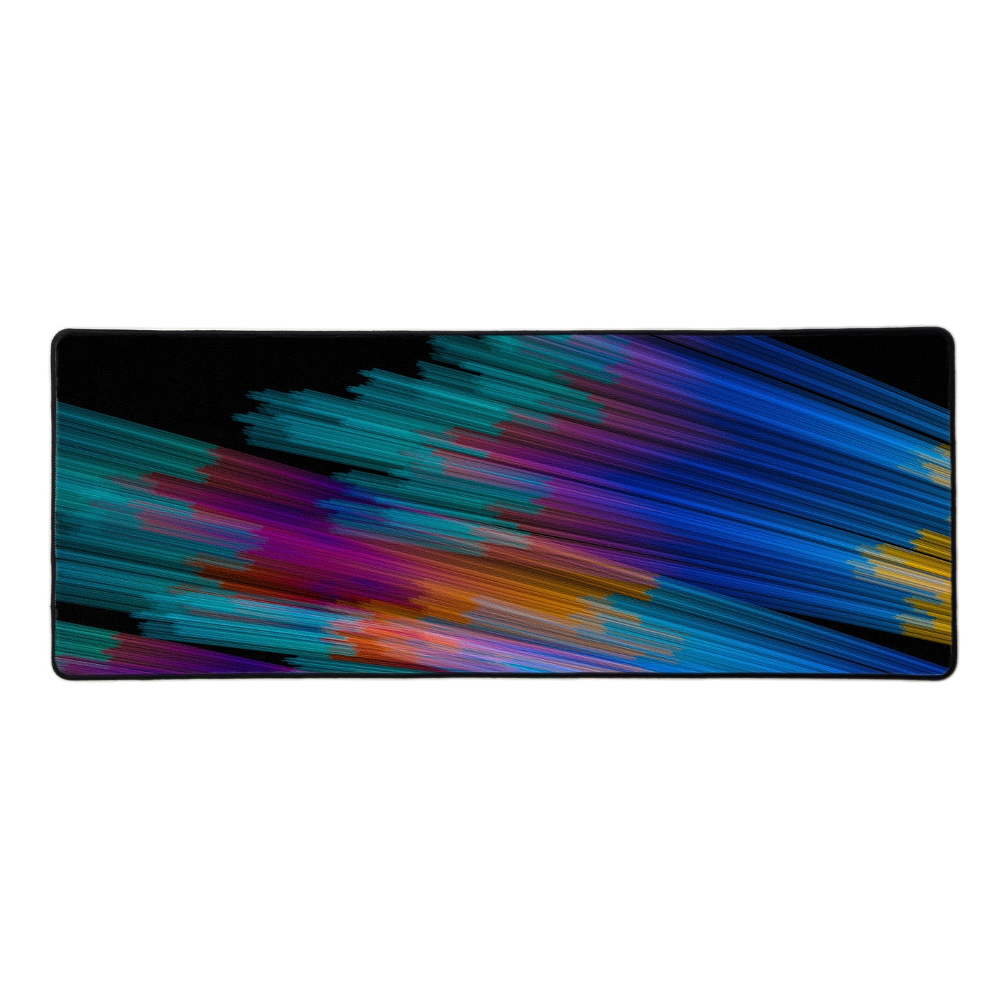 Colourful Beams Large Desk Pad