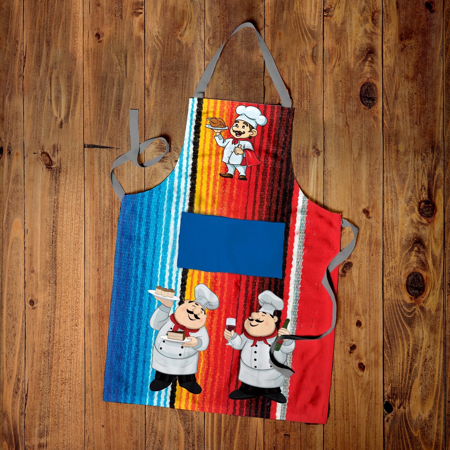 Colourful Chefs Medium Length Apron