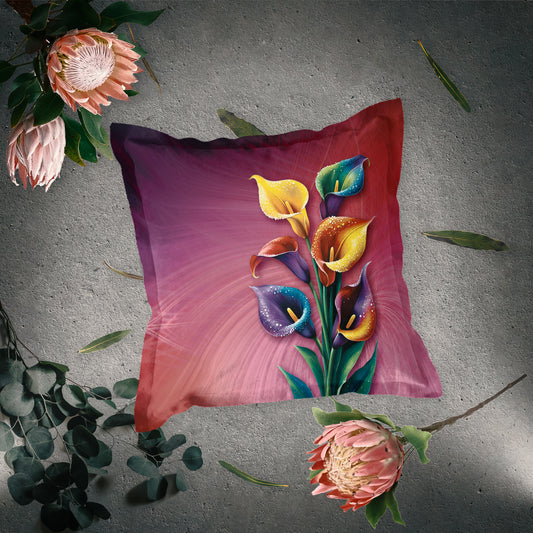 Colourful Lilies Exclusive Range Cushions