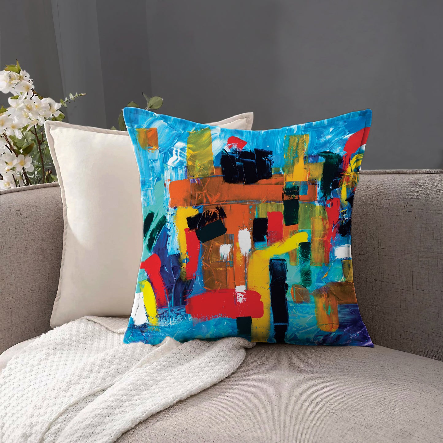 Colourful Strokes Exclusive Range Cushions